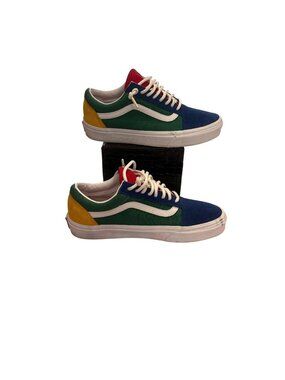 Vans Old Skool Y2K Multicolor Suede/Canvas Retro Sneakers Mens Size 7 Womens 8.5
